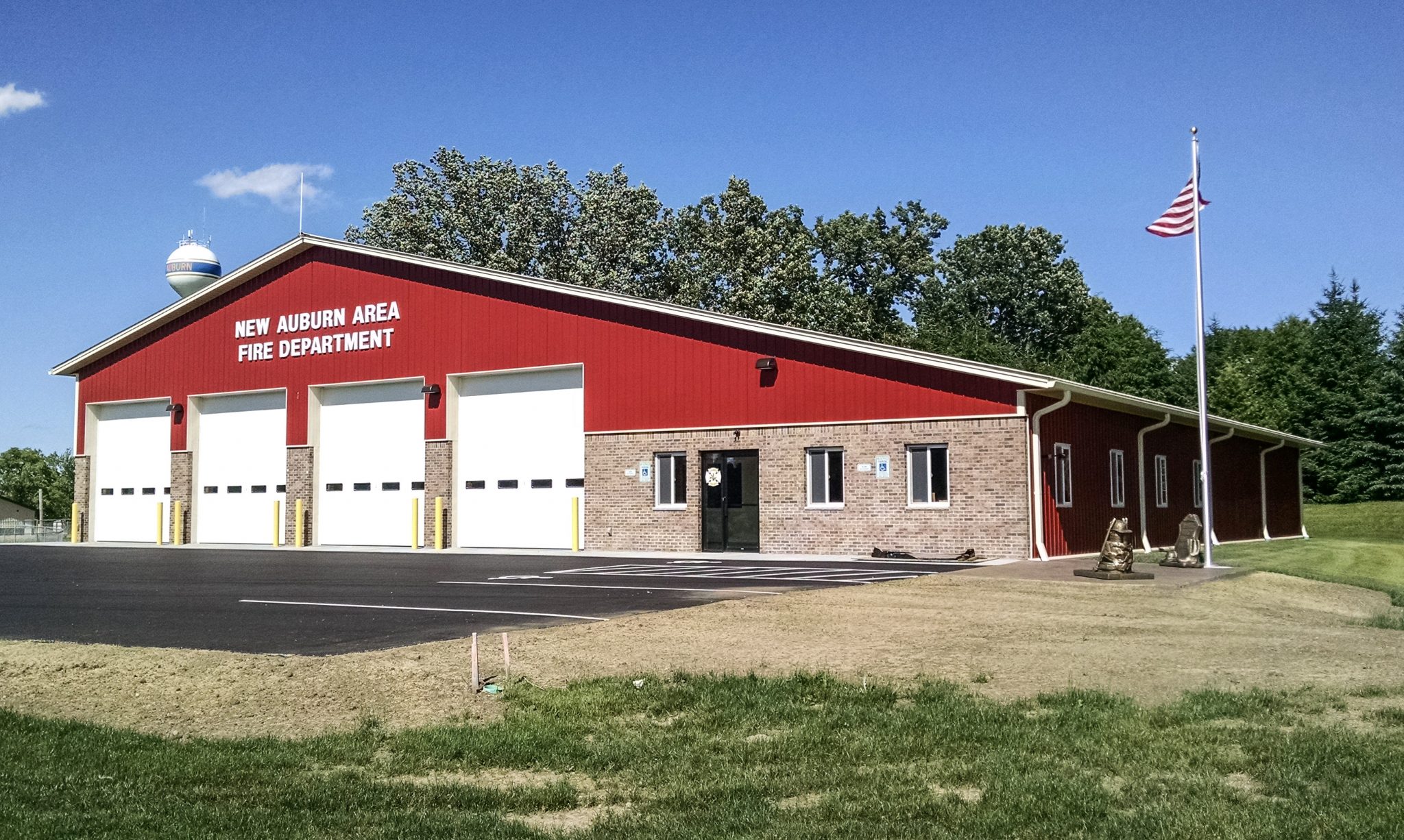 New Auburn Fire Station Ratsch Engineering Company, Ltd.